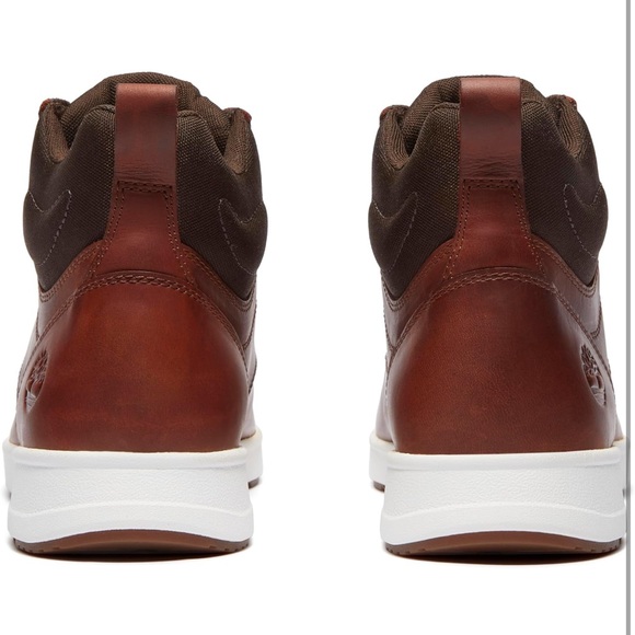 Timberland Men's Premium Leather Tan Boots - Picture 5 of 12